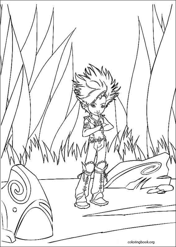 Arthur And The Two Worlds War coloring page (011)
