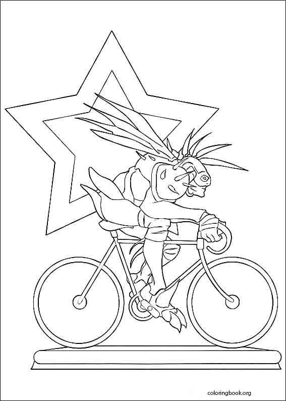 Arthur And The Two Worlds War coloring page (018)