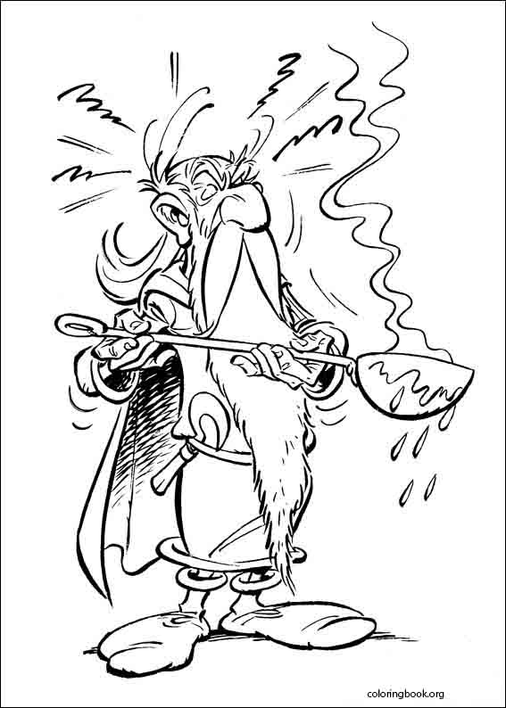 Asterix coloring page (013)