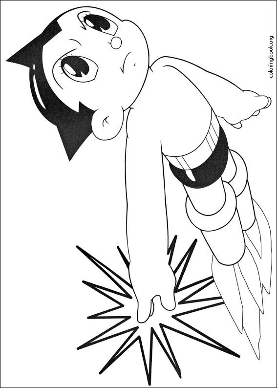 Astro Boy coloring page (005)