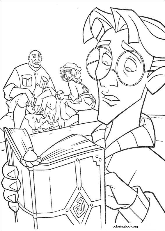 Atlantis coloring page (015)