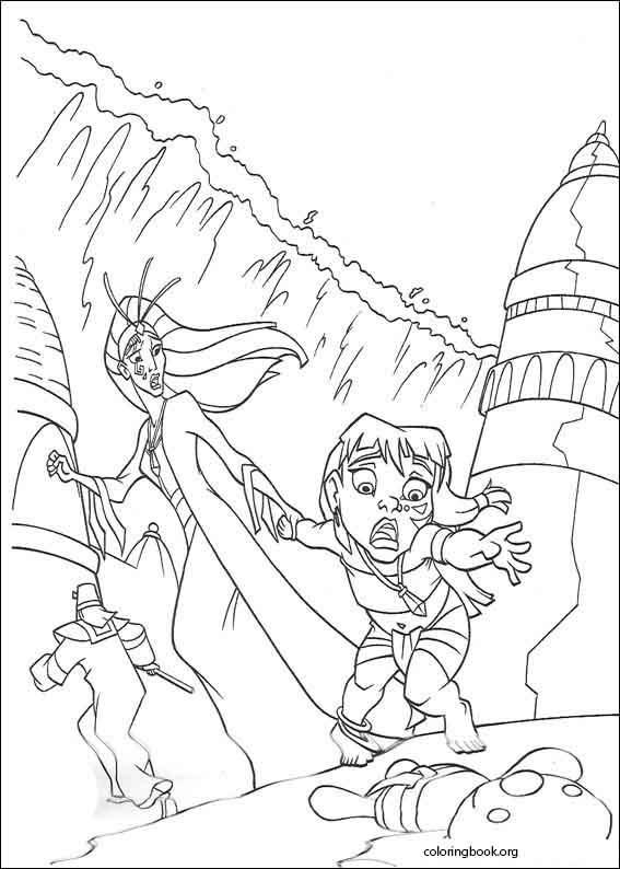 Atlantis coloring page (050)