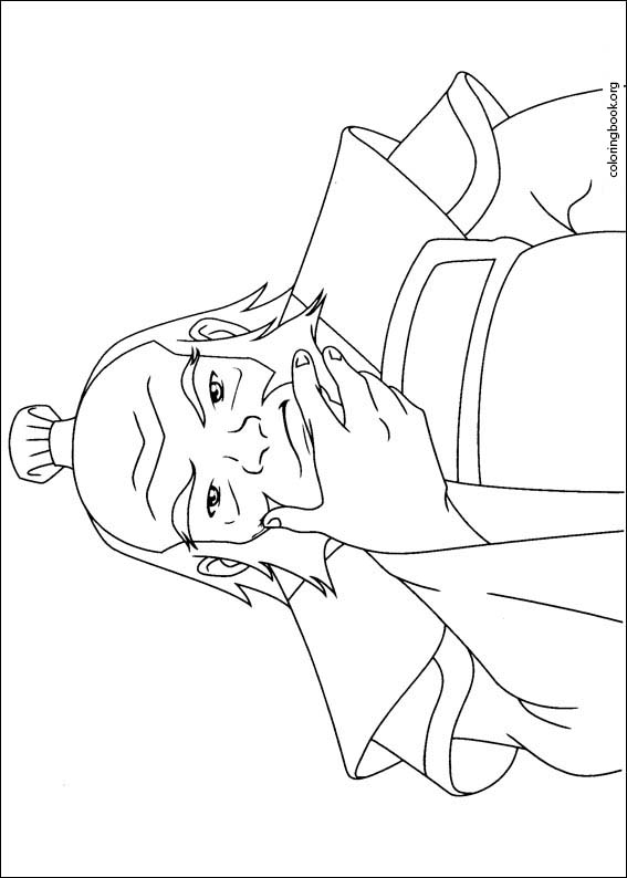 Avatar, The Last Airbender coloring page (004)