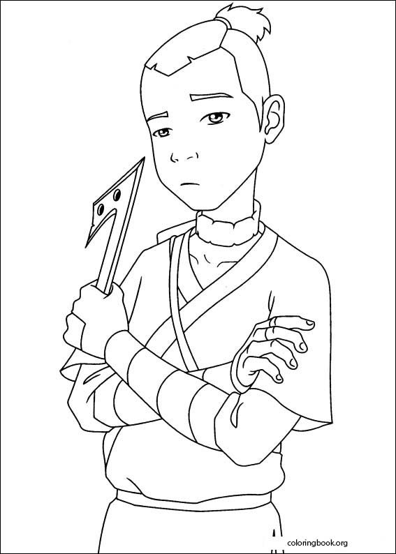 Avatar, The Last Airbender coloring page (006)