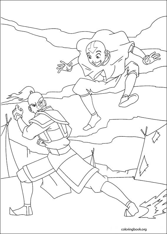 Avatar, The Last Airbender coloring page (007)