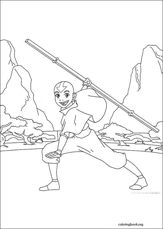 Avatar, The Last Airbender coloring page (009)