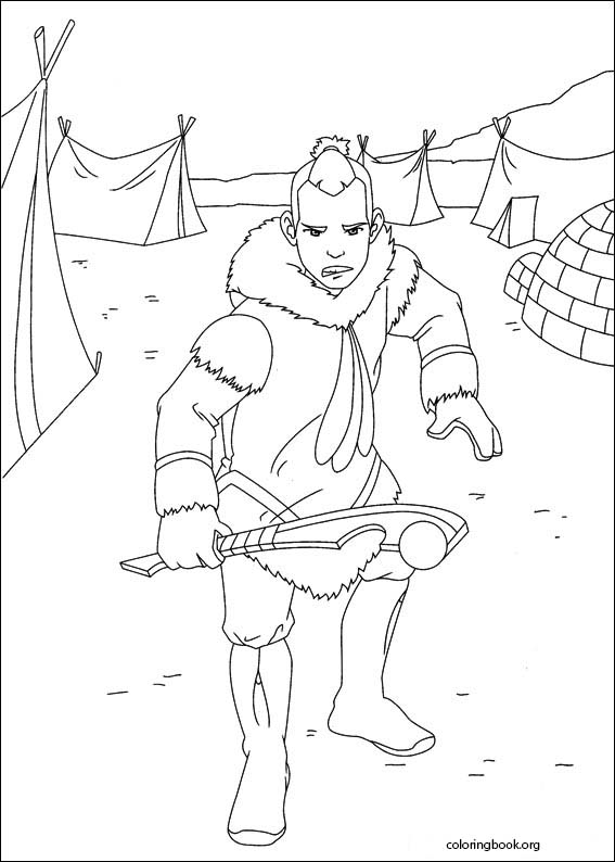 Avatar, The Last Airbender coloring page (011)
