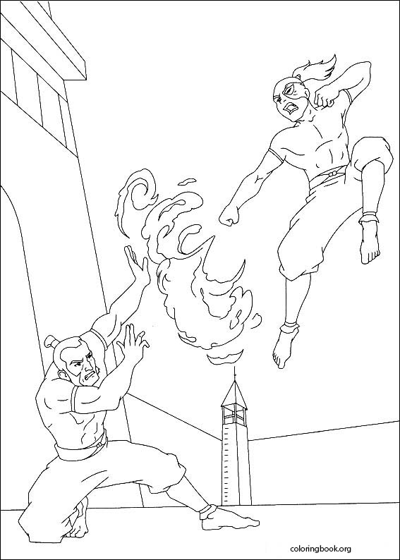 Avatar, The Last Airbender coloring page (014)
