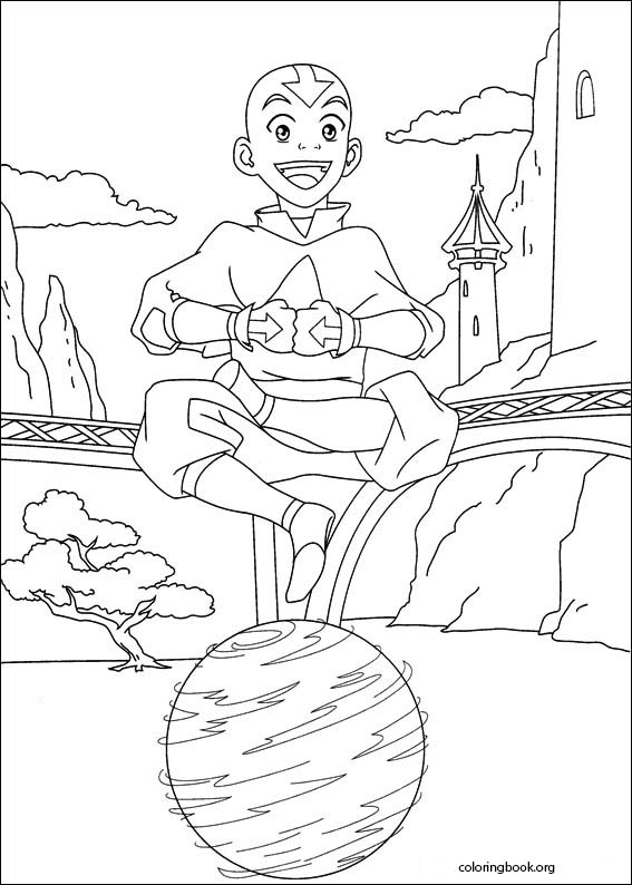 Avatar, The Last Airbender coloring page (018)