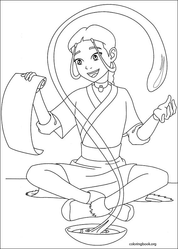 Avatar, The Last Airbender coloring page (019)