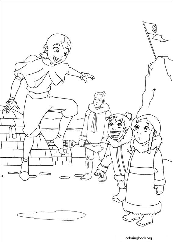 Avatar, The Last Airbender coloring page (030)