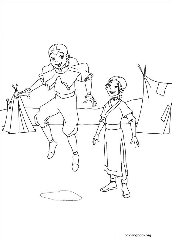 Avatar, The Last Airbender coloring page (031)