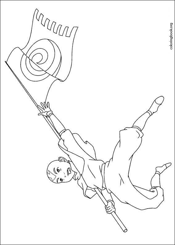 Avatar, The Last Airbender coloring page (032)