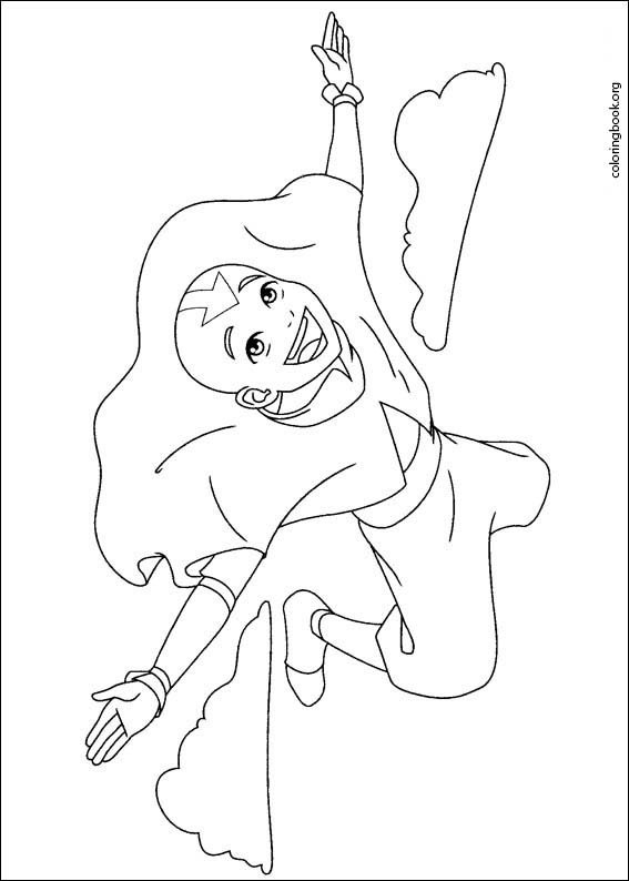 Avatar, The Last Airbender coloring page (033)