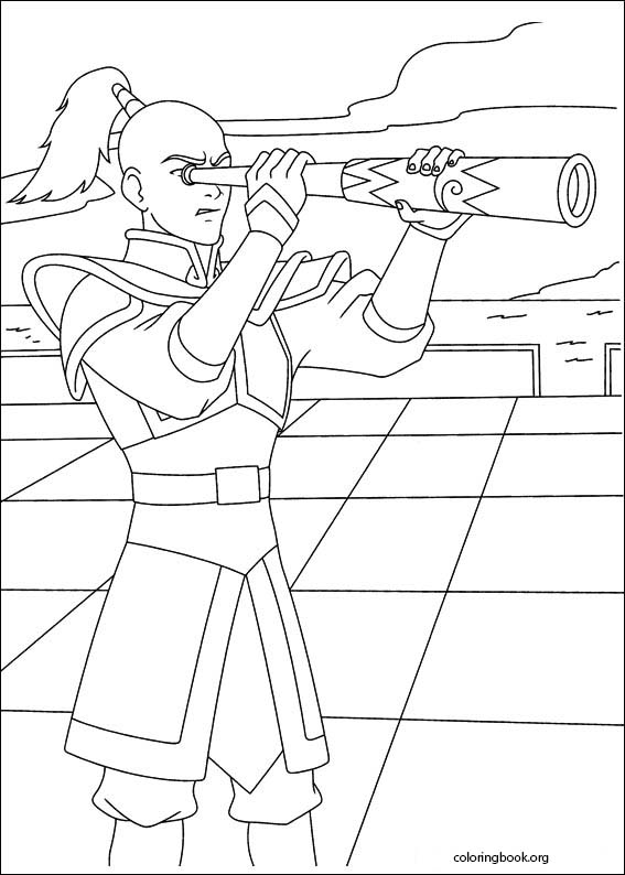 Avatar, The Last Airbender coloring page (035)