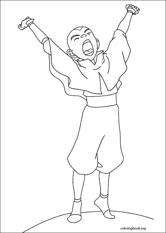 Avatar, The Last Airbender coloring page (037)