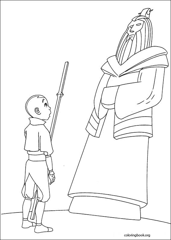 Avatar, The Last Airbender coloring page (040)
