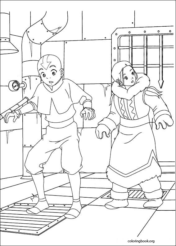 Avatar, The Last Airbender coloring page (043)