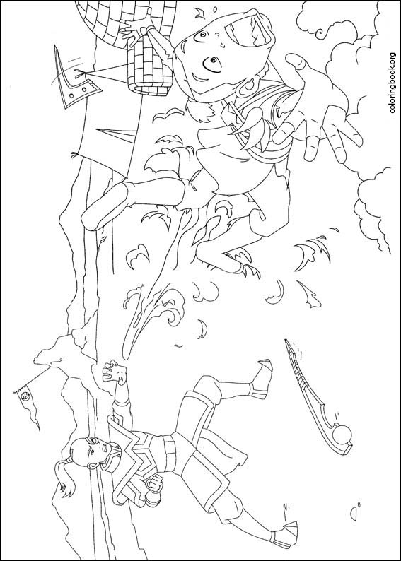 Avatar, The Last Airbender coloring page (046)
