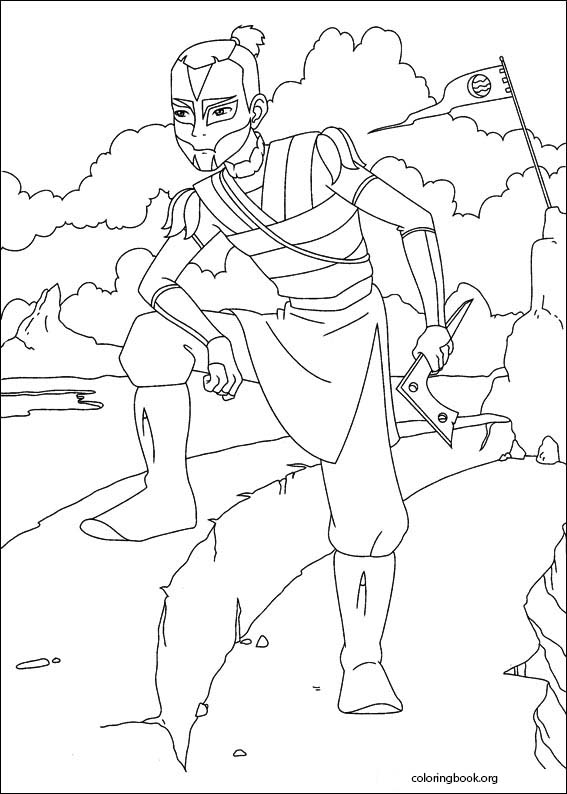 Avatar, The Last Airbender coloring page (052)