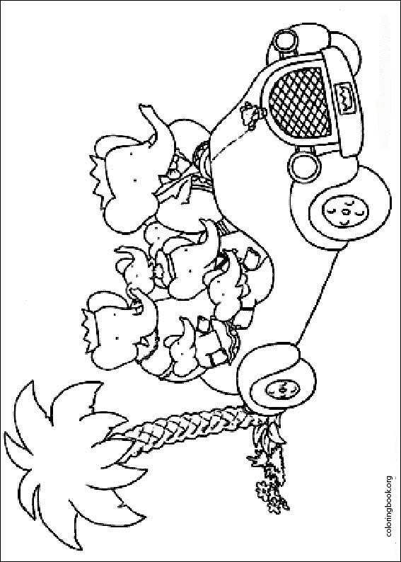 Babar coloring page (012)