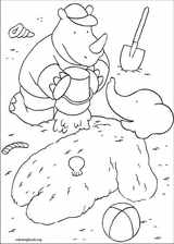 Babar coloring page (001)