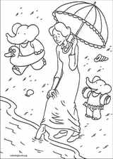 Babar coloring page (003)