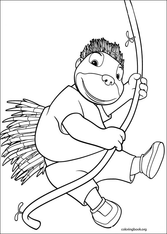 Babar And The Adventures Of Badou coloring page (003)