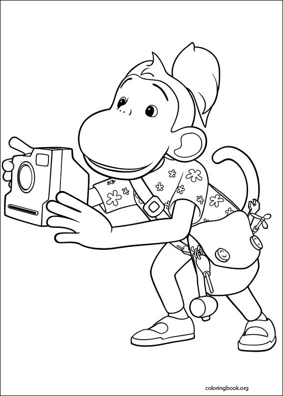 Babar And The Adventures Of Badou coloring page (007)