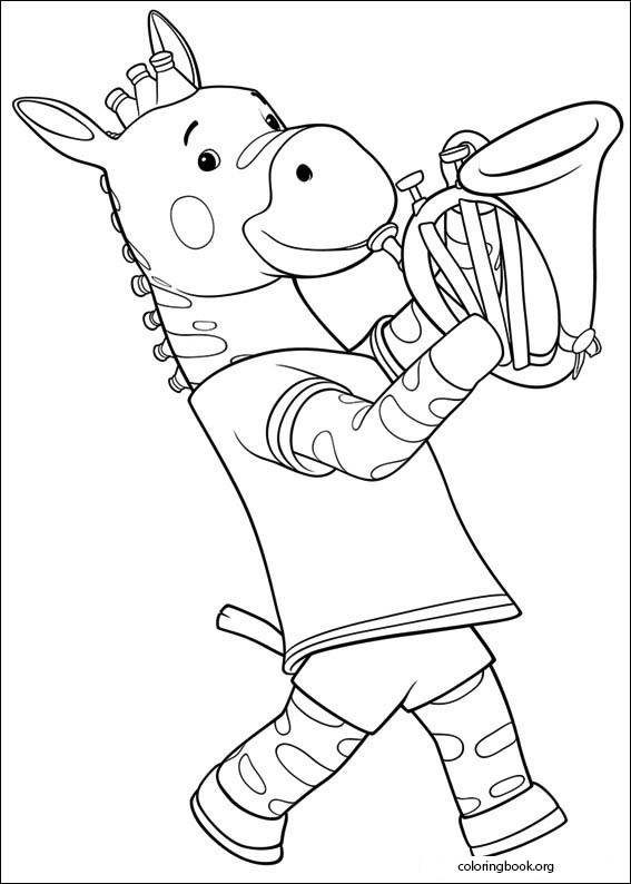 Babar And The Adventures Of Badou coloring page (009)