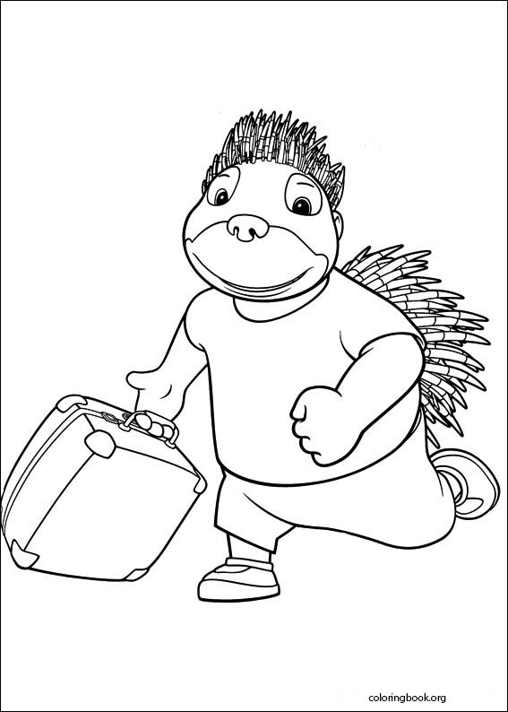 Babar And The Adventures Of Badou coloring page (014)