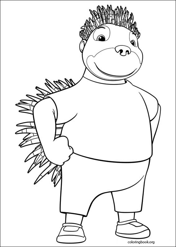Babar And The Adventures Of Badou coloring page (019)