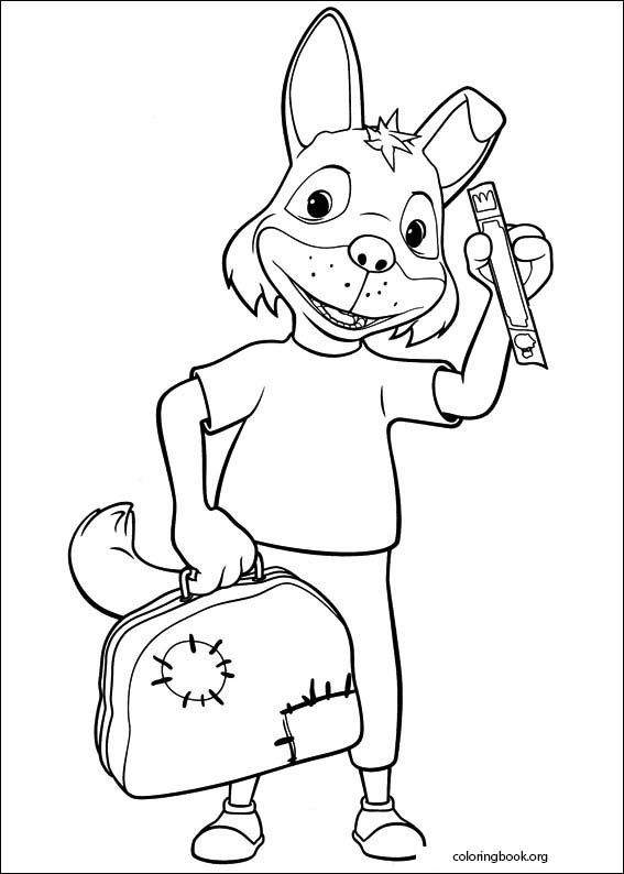 Babar And The Adventures Of Badou coloring page (020)