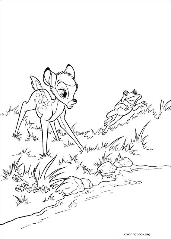 Bambi coloring page (013)