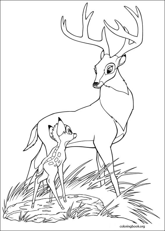 Bambi 2 coloring page (001)