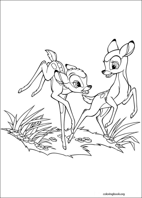 Bambi 2 coloring page (002)