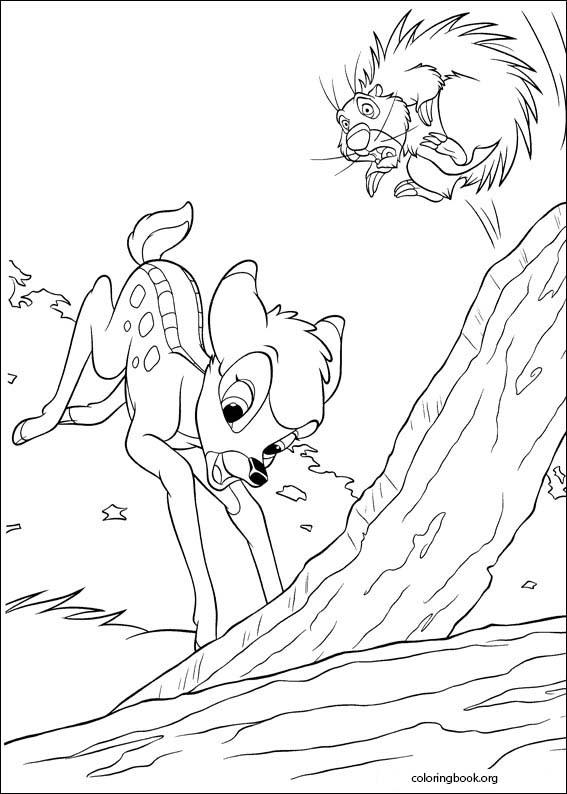 Bambi 2 coloring page (003)