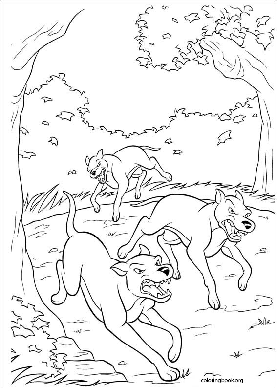 Bambi 2 coloring page (004)
