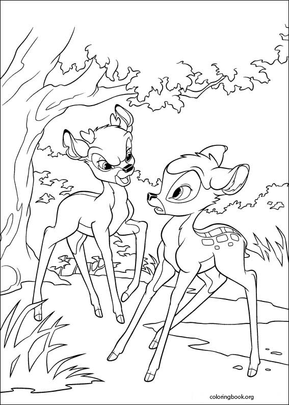Bambi 2 coloring page (009)