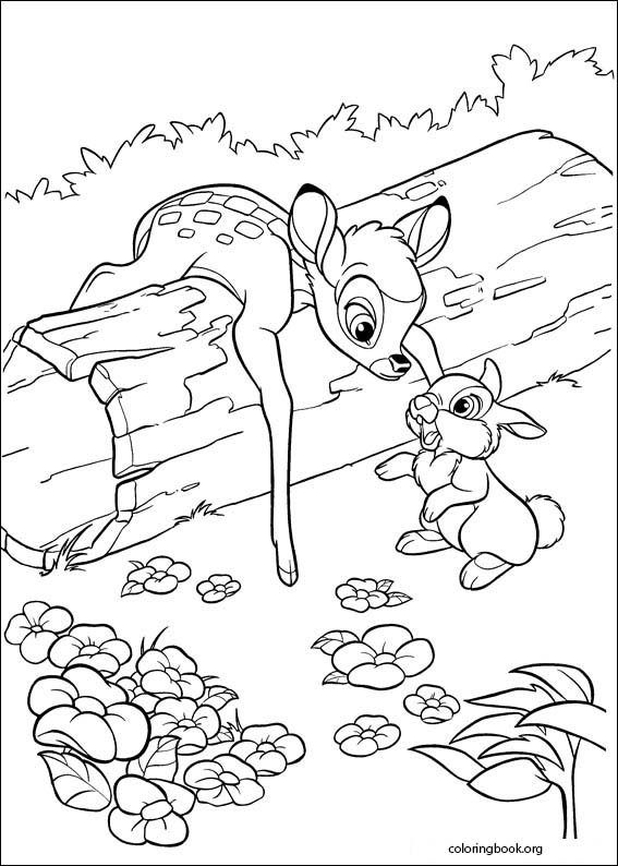 Bambi 2 coloring page (011)