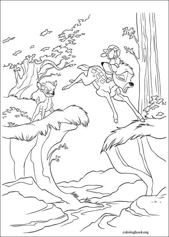 Bambi 2 coloring page (013)