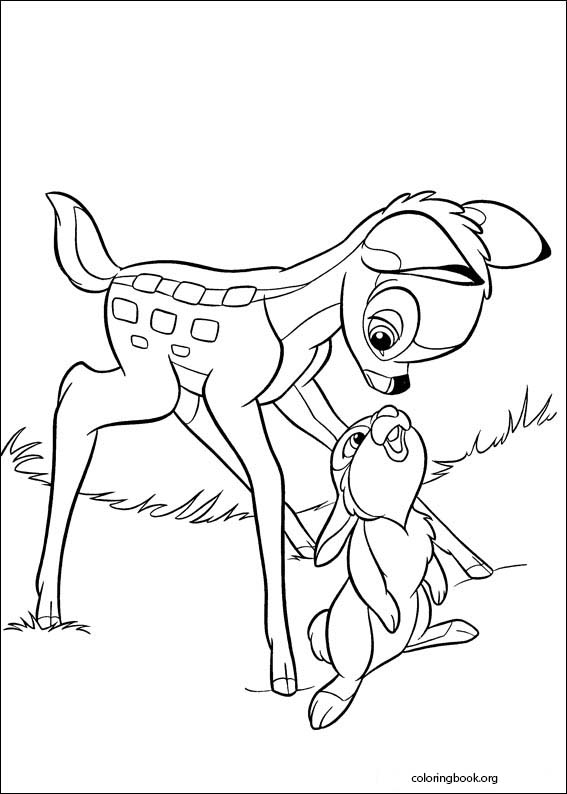 Bambi 2 coloring page (016)