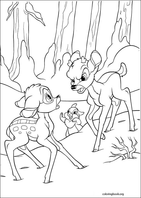 Bambi 2 coloring page (017)