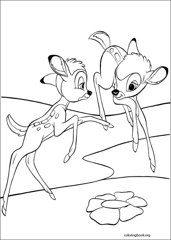 Bambi 2 coloring page (018)
