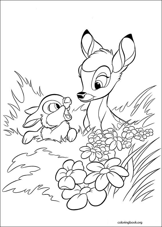 Bambi 2 coloring page (020)