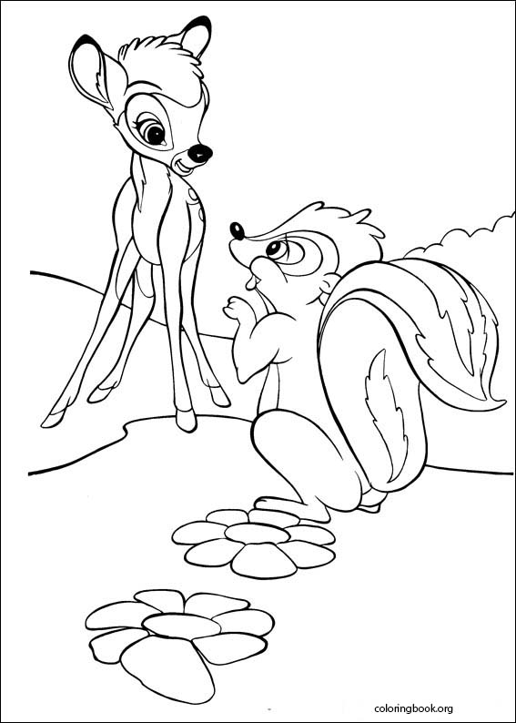 Bambi 2 coloring page (021)