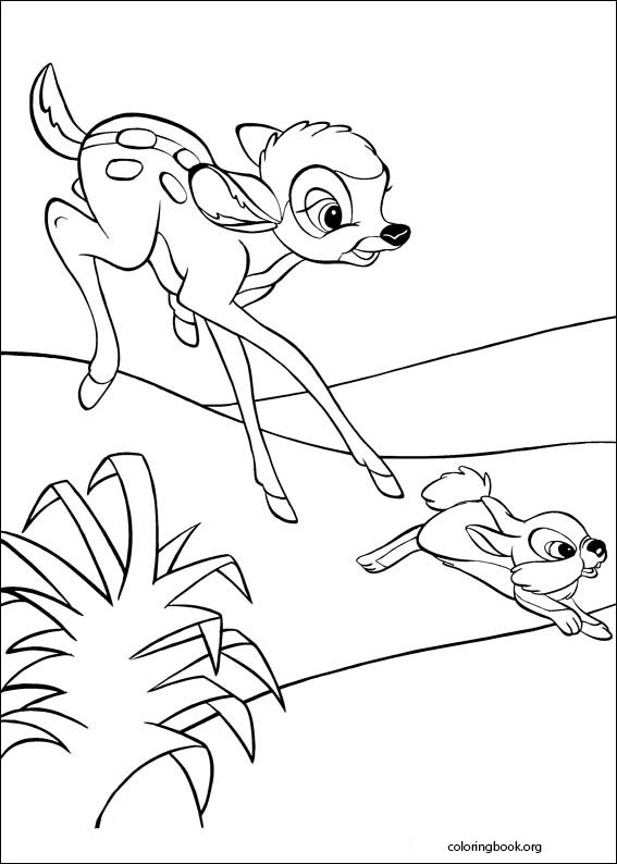 Bambi 2 coloring page (022)