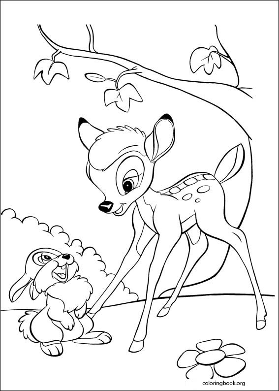 Bambi 2 coloring page (023)