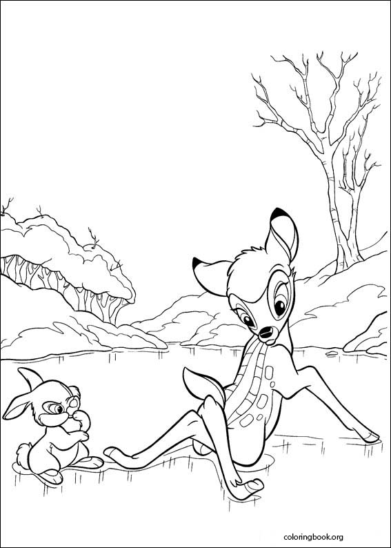 Bambi 2 coloring page (025)