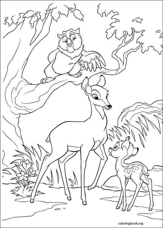 Bambi 2 coloring page (027)
